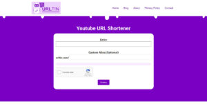 URLTin Youtube URL Shortener