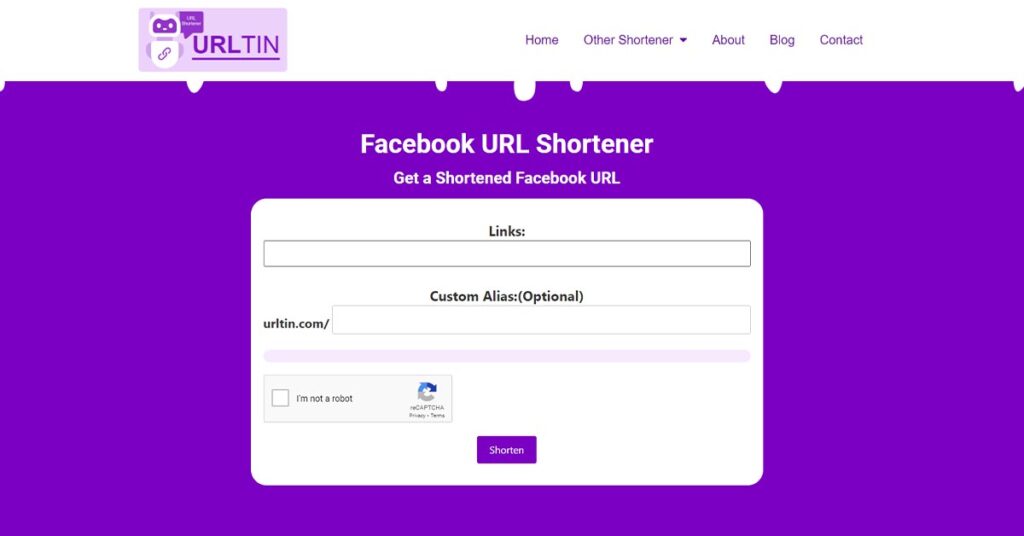 Facebook URL Shortener
